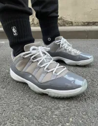 PK God Air Jordan 11 Retro Low Cool Grey  528895-003 review 0