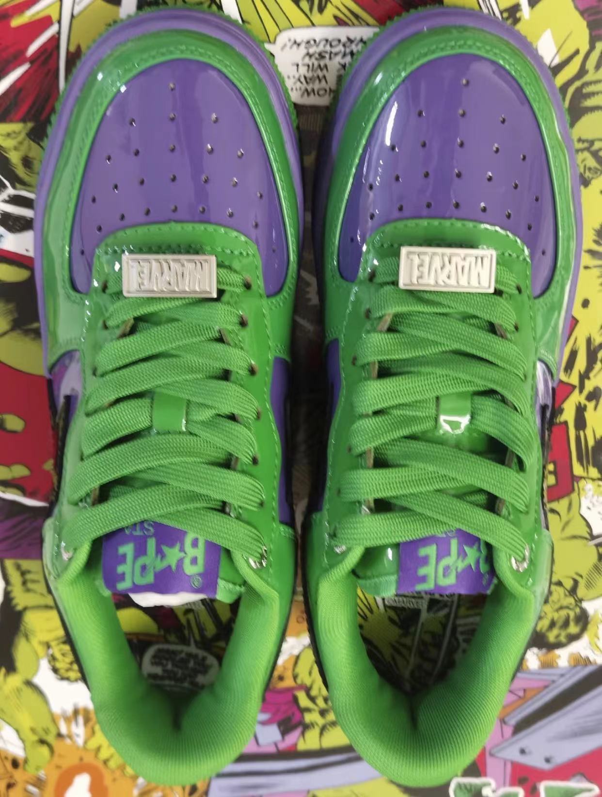 PK God Batch  A Bathing Ape Bape Sta Marvel Comics Hulk 001FWI731904 review F*** 01