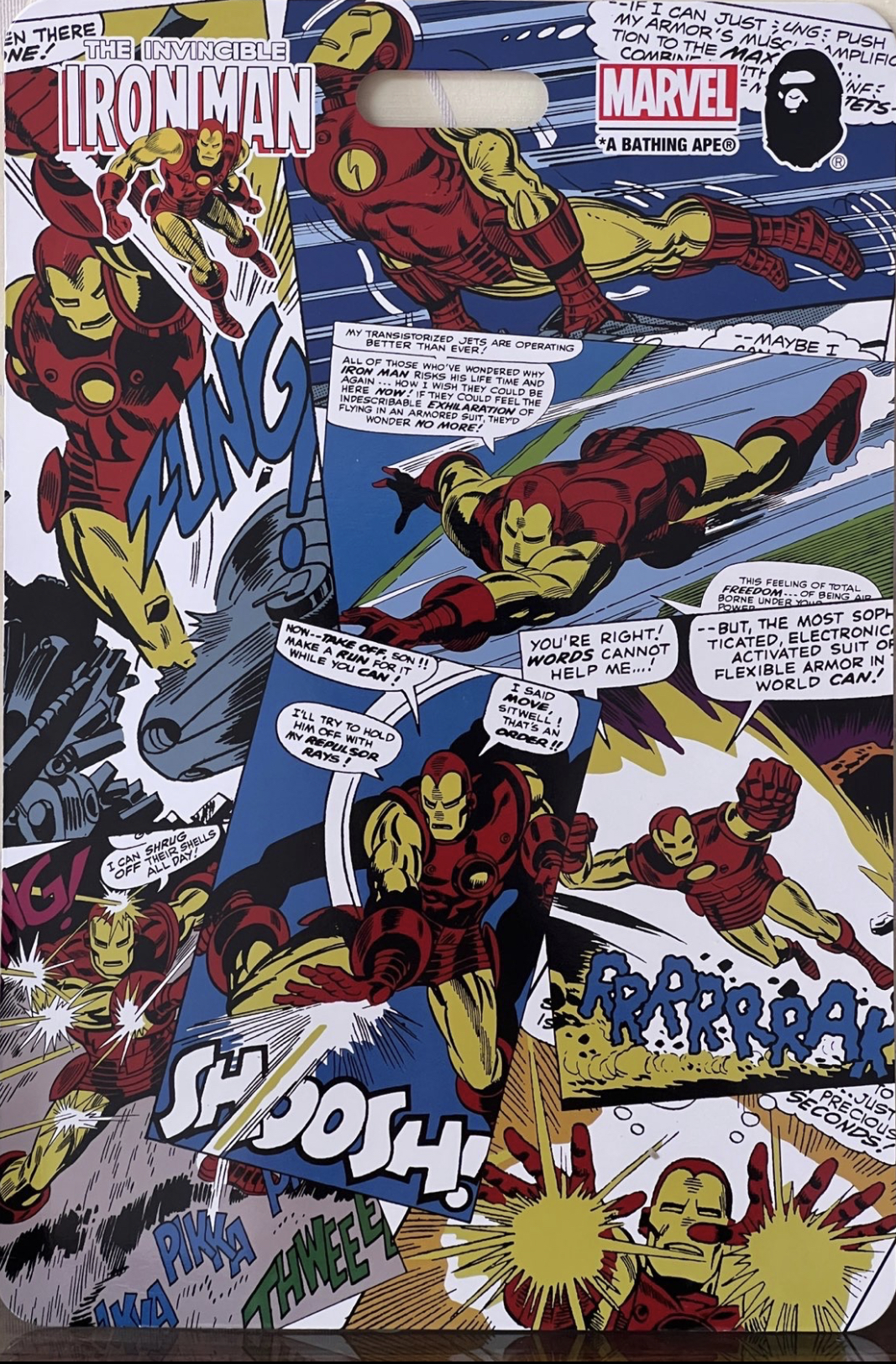 PK God Batch A Bathing Ape Bape Sta Marvel Comics Iron Man 001FWI731902 review Q*** 05