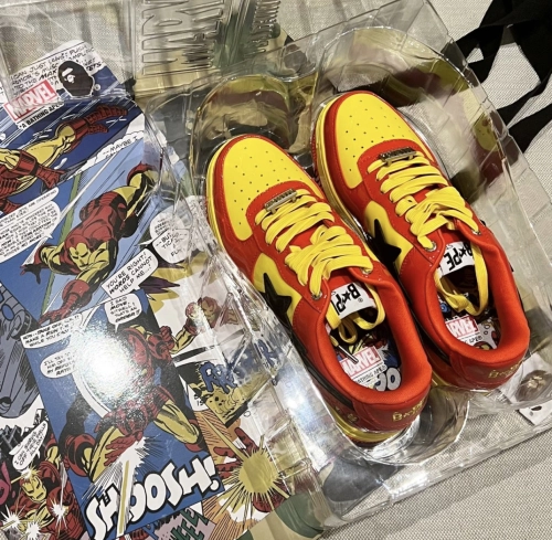 PK God Batch A Bathing Ape Bape Sta Marvel Comics Iron Man 001FWI731902 review 