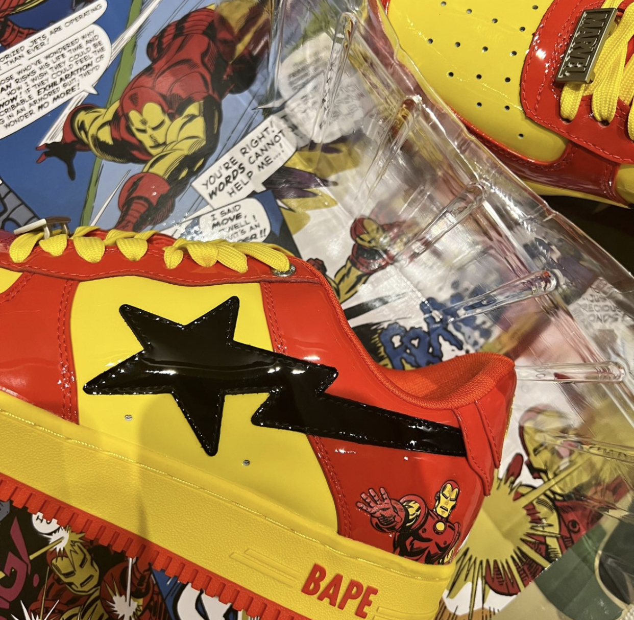 PK God Batch A Bathing Ape Bape Sta Marvel Comics Iron Man 001FWI731902 review T*** 01