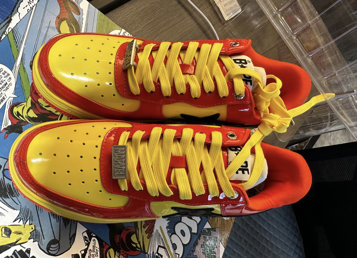 PK God Batch A Bathing Ape Bape Sta Marvel Comics Iron Man 001FWI731902 review G*** 00