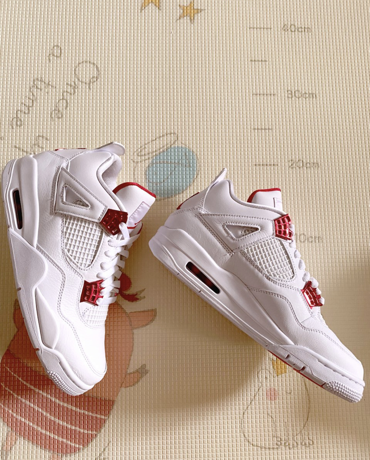 PK God Batch Air Jordan 4 Retro Metallic Red CT8527-112 review K*** 01