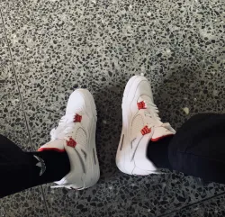 PK God Batch Air Jordan 4 Retro Metallic Red CT8527-112 review U***