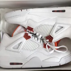 PK God Batch Air Jordan 4 Retro Metallic Red CT8527-112 review D***