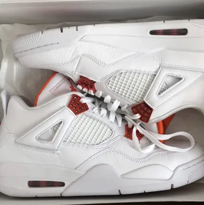 PK God Batch Air Jordan 4 Retro Metallic Red CT8527-112 review D***