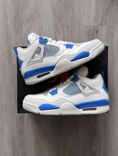 PK God Batch Air Jordan 4 Retro Military Blue (2012) 308497-105 review 
