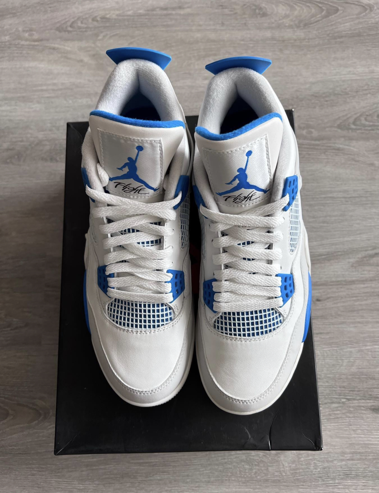 PK God Batch Air Jordan 4 Retro Military Blue (2012) 308497-105 review R*** 01