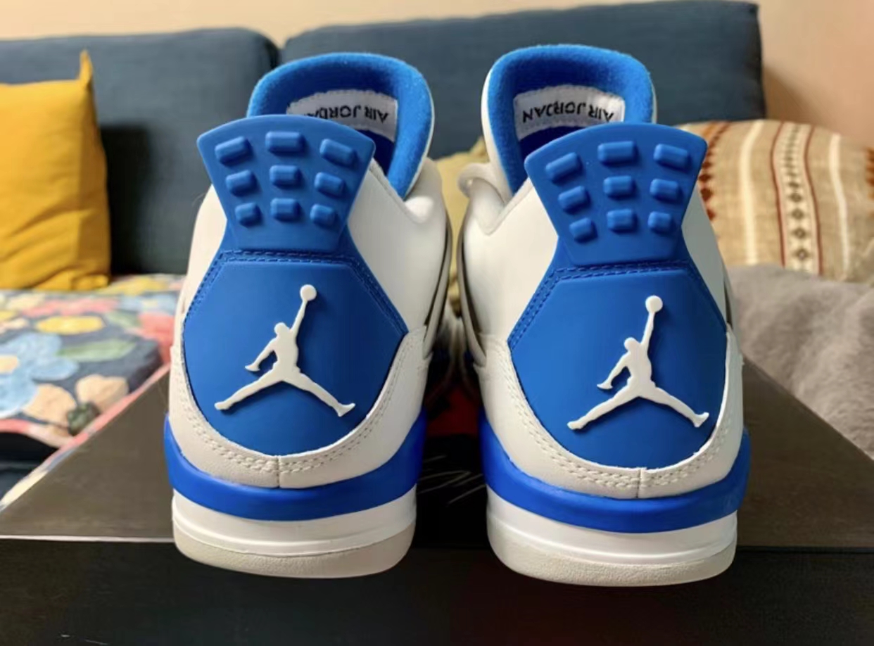 PK God Batch Air Jordan 4 Retro Military Blue (2012) 308497-105 review G*** 01
