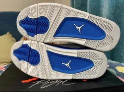 PK God Batch Air Jordan 4 Retro Military Blue (2012) 308497-105 review G*** 03