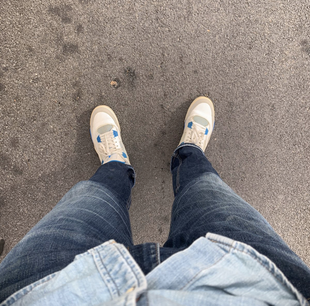 PK God Batch Air Jordan 4 Retro Military Blue (2012) 308497-105 review O*** 00