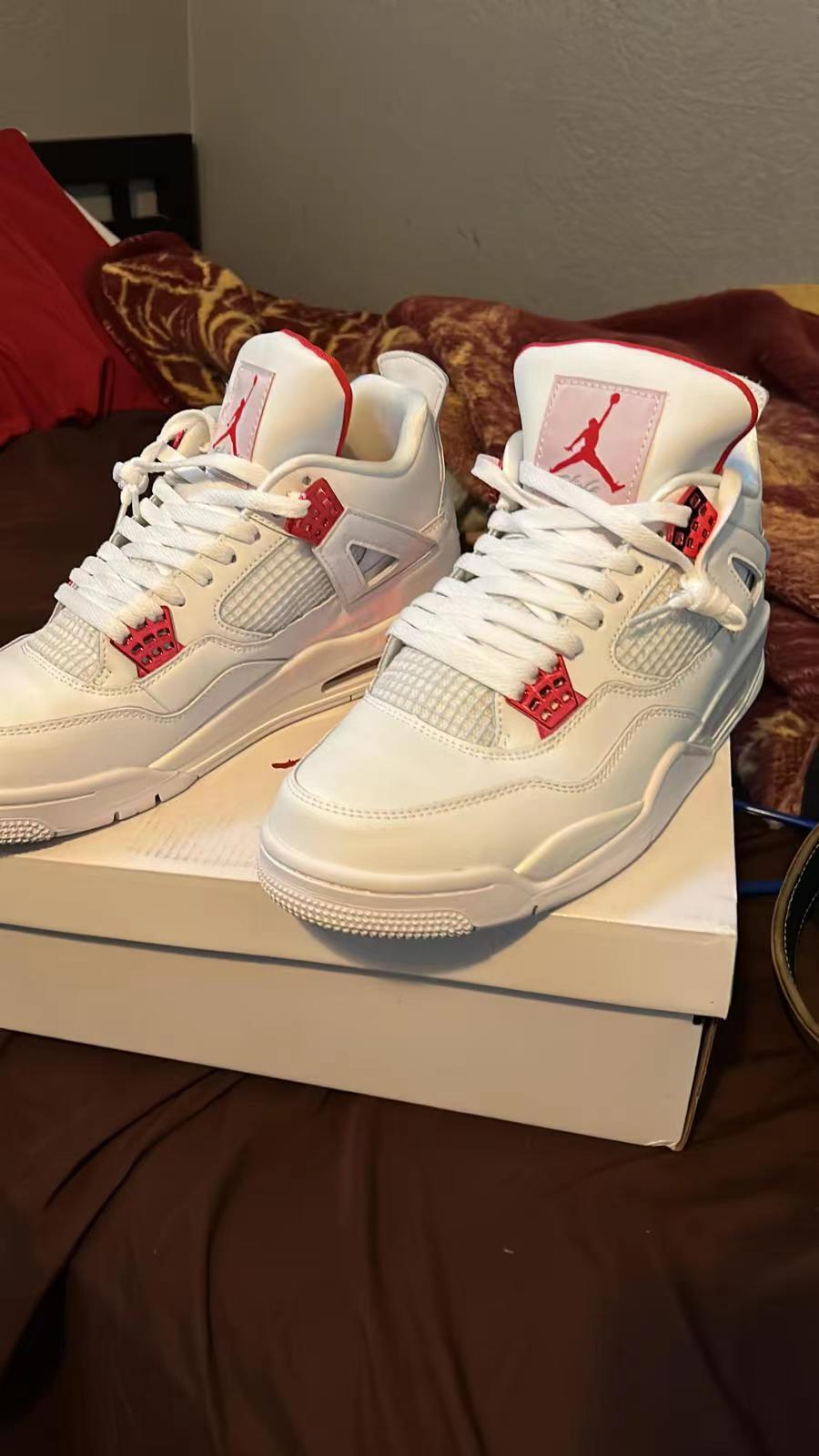 PK God Batch Air Jordan 4 Retro Metallic Orange CT8527-118  review P***z