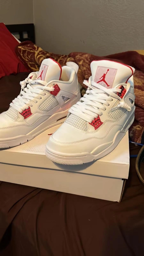 PK God Batch Air Jordan 4 Retro Metallic Orange CT8527-118  review 