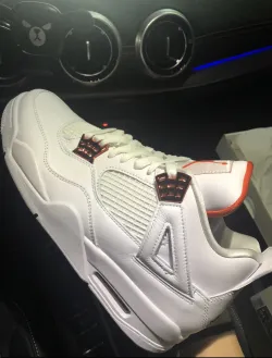 PK God Batch Air Jordan 4 Retro Metallic Orange CT8527-118  review R***