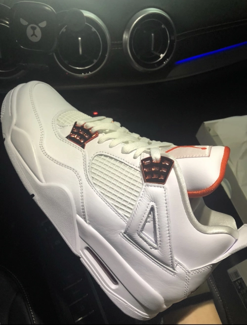 PK God Batch Air Jordan 4 Retro Metallic Orange CT8527-118  review 