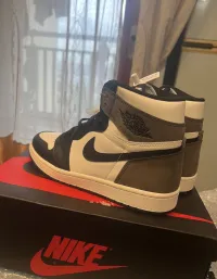 PK God Batch Air Jordan 1 Retro High Dark Mocha 555088-105 review 2
