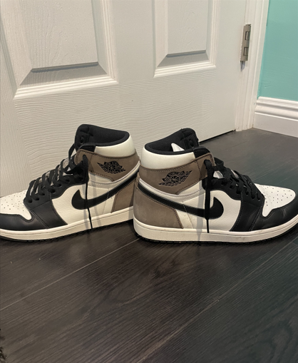 PK God Batch Air Jordan 1 Retro High Dark Mocha 555088-105 review O***