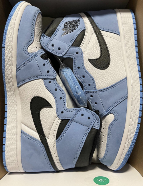 PK God Batch Air Jordan 1 Retro High White University Blue 555088-134 review
