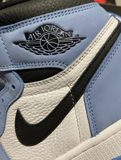 PK God Batch Air Jordan 1 Retro High White University Blue 555088-134 review F*** 01