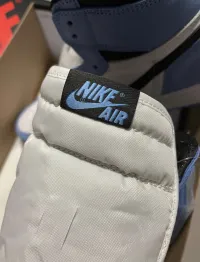 PK God Batch Air Jordan 1 Retro High White University Blue 555088-134 review 4