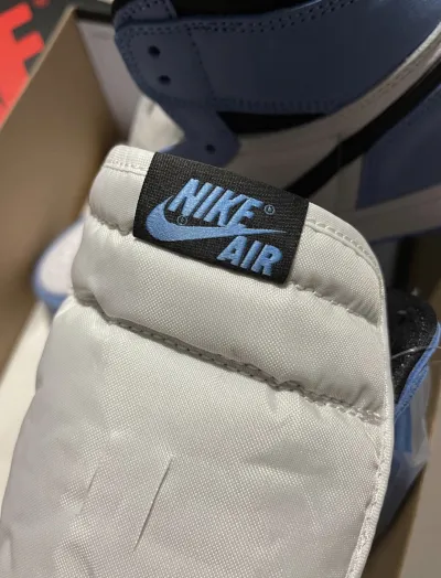 PK God Batch Air Jordan 1 Retro High White University Blue 555088-134 review F*** 04