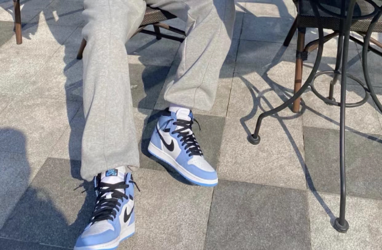 PK God Batch Air Jordan 1 Retro High White University Blue 555088-134 review F*** 02