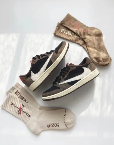 PK God Batch Air Jordan 1 Retro Low OG SP Travis Scott CQ4277-001 review Y*** 00