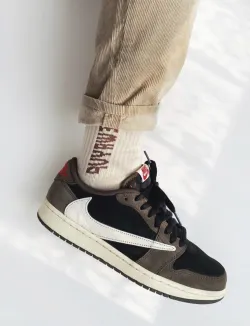 PK God Batch Air Jordan 1 Retro Low OG SP Travis Scott CQ4277-001 review Y*** 02