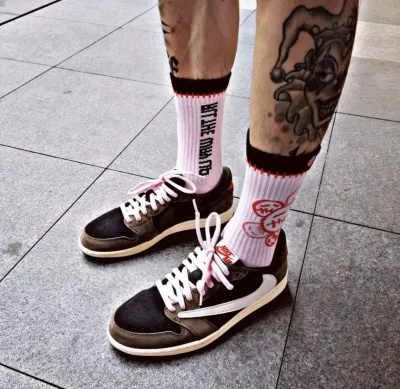 PK God Batch Air Jordan 1 Retro Low OG SP Travis Scott CQ4277-001 review N***