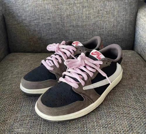 PK God Batch Air Jordan 1 Retro Low OG SP Travis Scott CQ4277-001 review 
