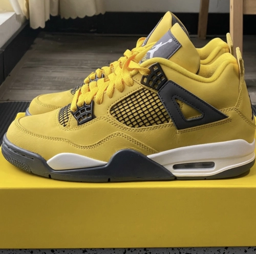 PK God Batch Air Jordan 4 Lightning CT8527-700  review 