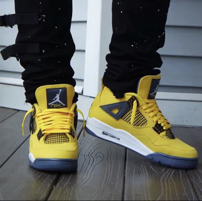 PK God Batch Air Jordan 4 Lightning CT8527-700  review G***