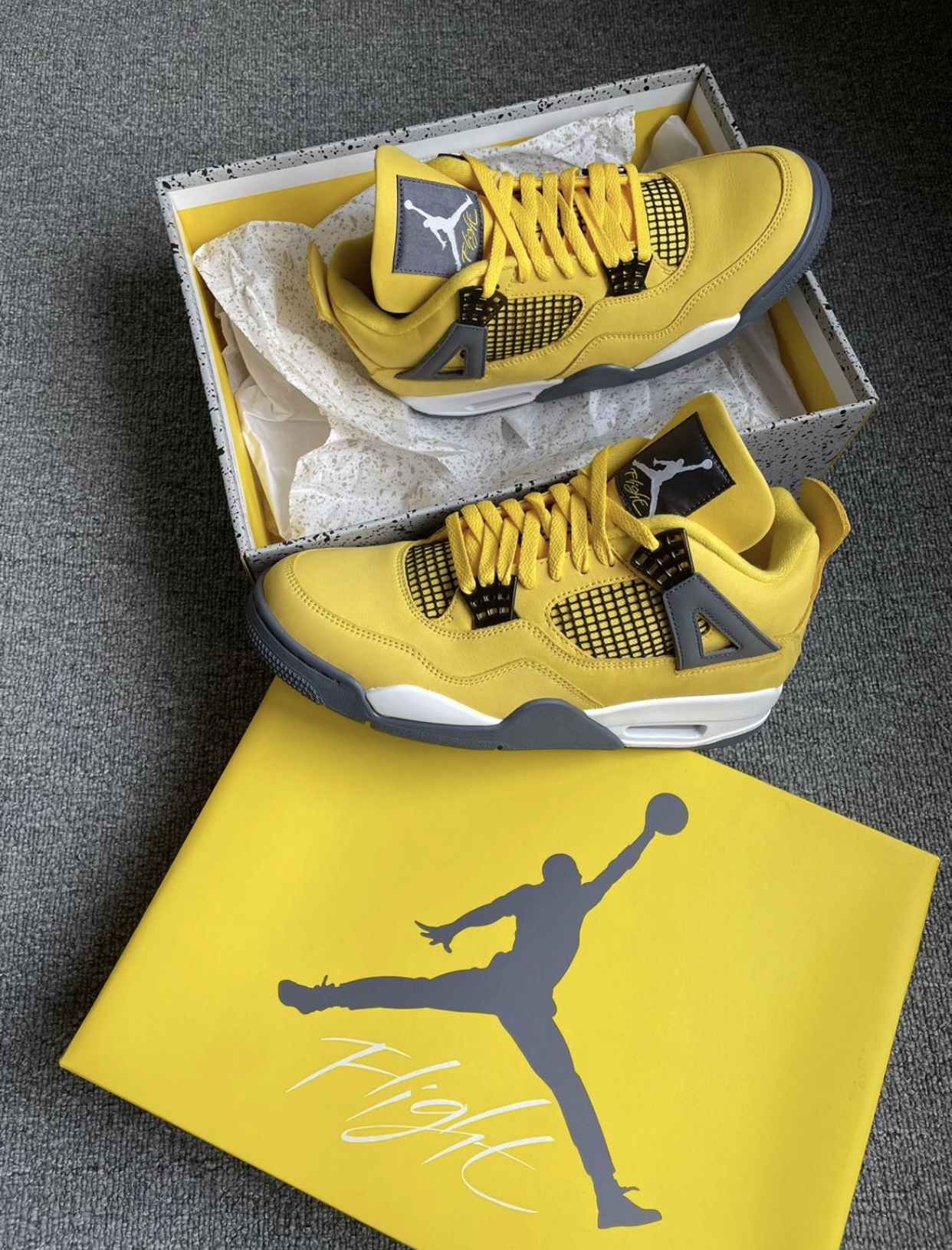 PK God Batch Air Jordan 4 Lightning CT8527-700  review E*** 00