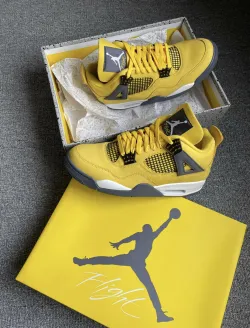 PK God Batch Air Jordan 4 Lightning CT8527-700  review E*** 01