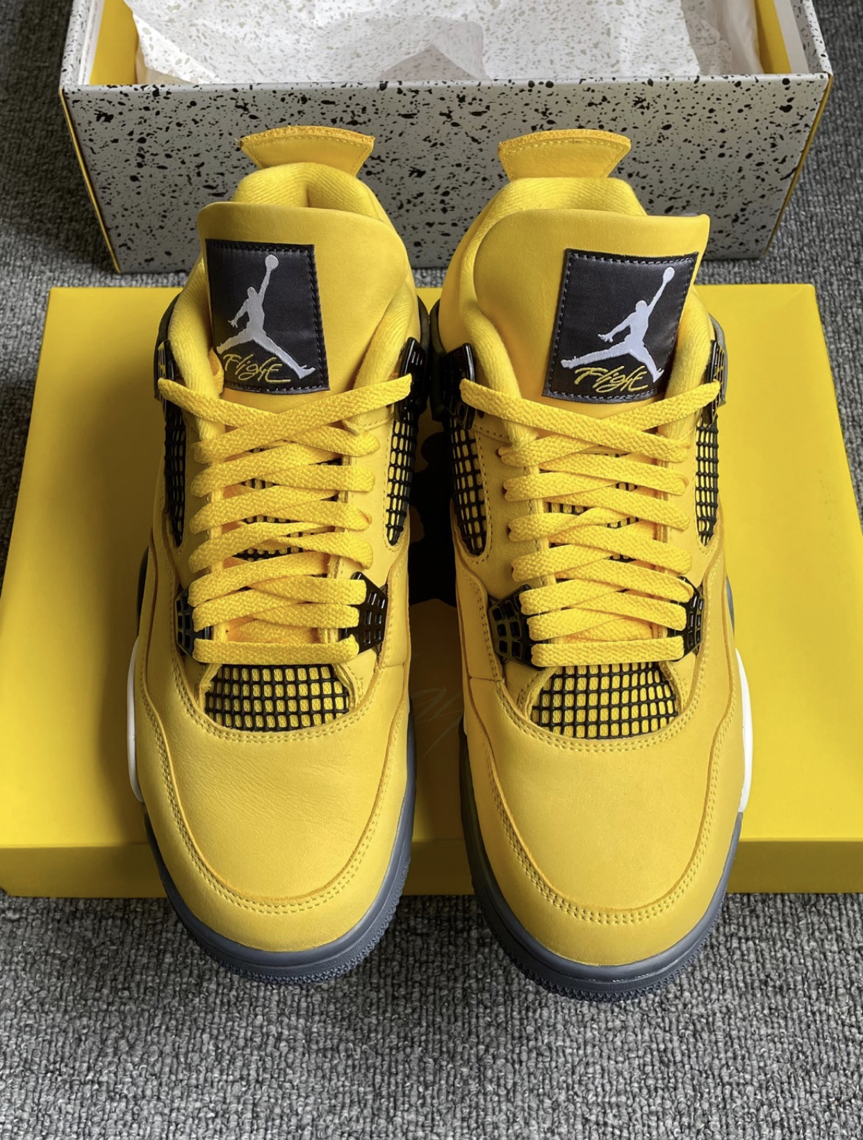 PK God Batch Air Jordan 4 Lightning CT8527-700  review E*** 01