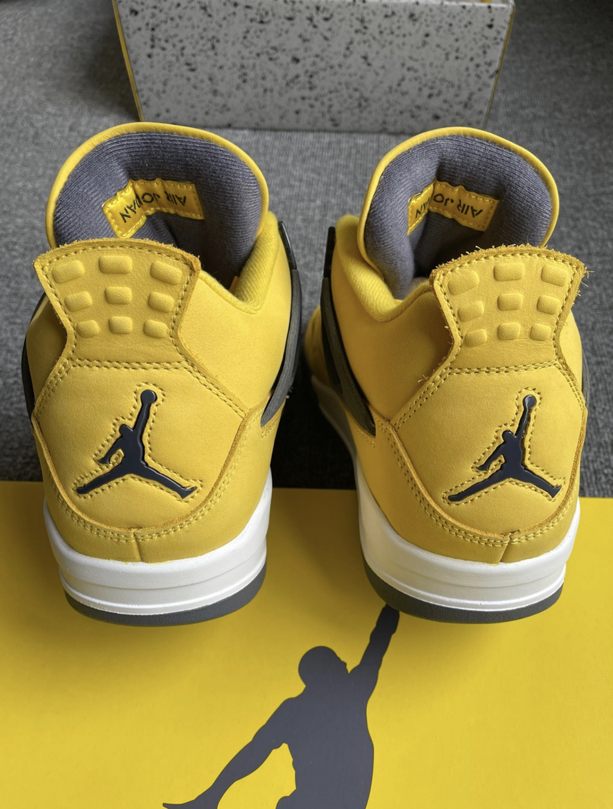 PK God Batch Air Jordan 4 Lightning CT8527-700  review E*** 03