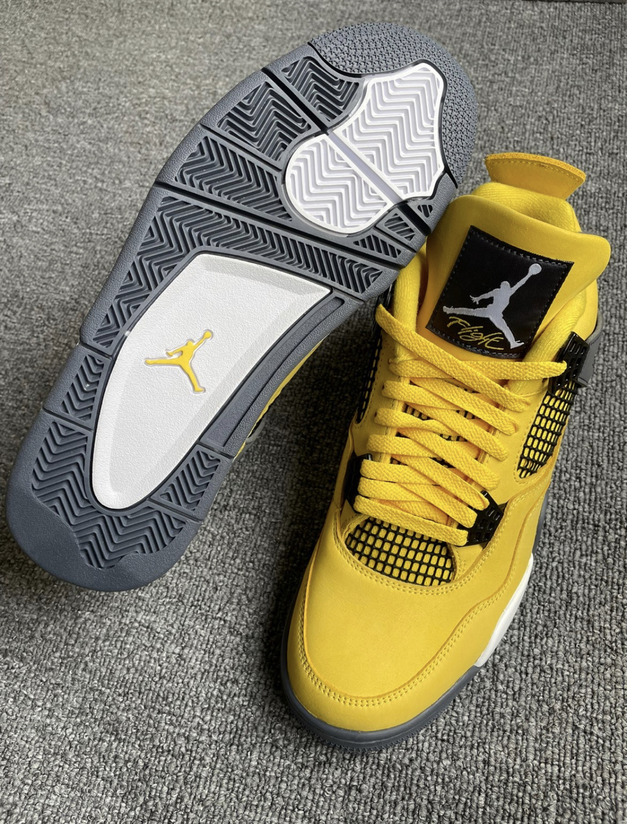 PK God Batch Air Jordan 4 Lightning CT8527-700  review E*** 04