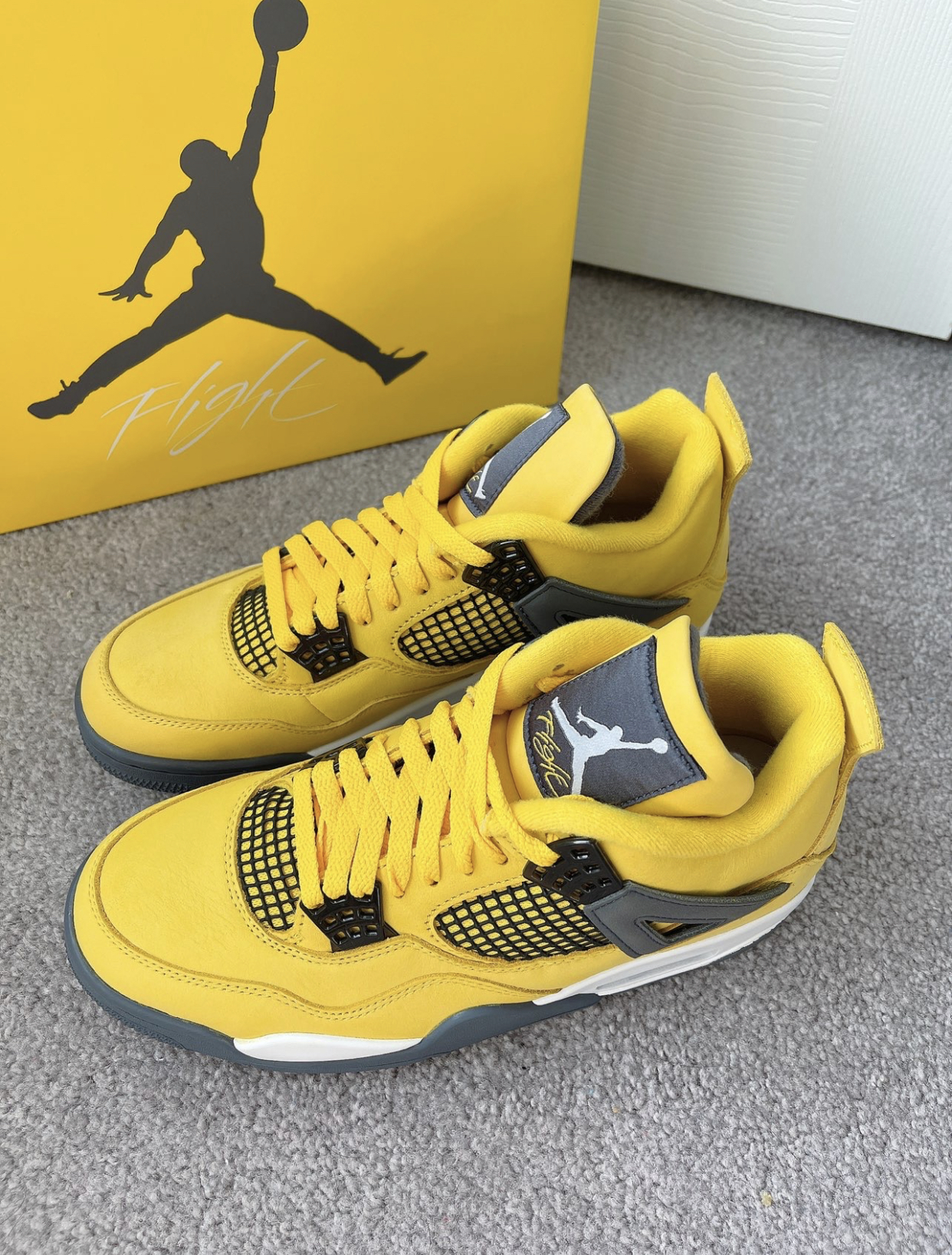 PK God Batch Air Jordan 4 Lightning CT8527-700  review J*** 02