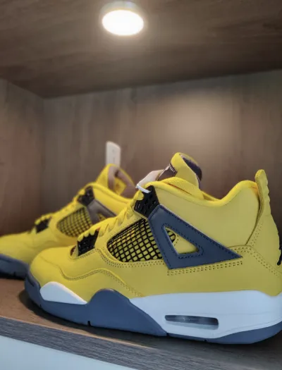 PK God Batch Air Jordan 4 Lightning CT8527-700  review T***