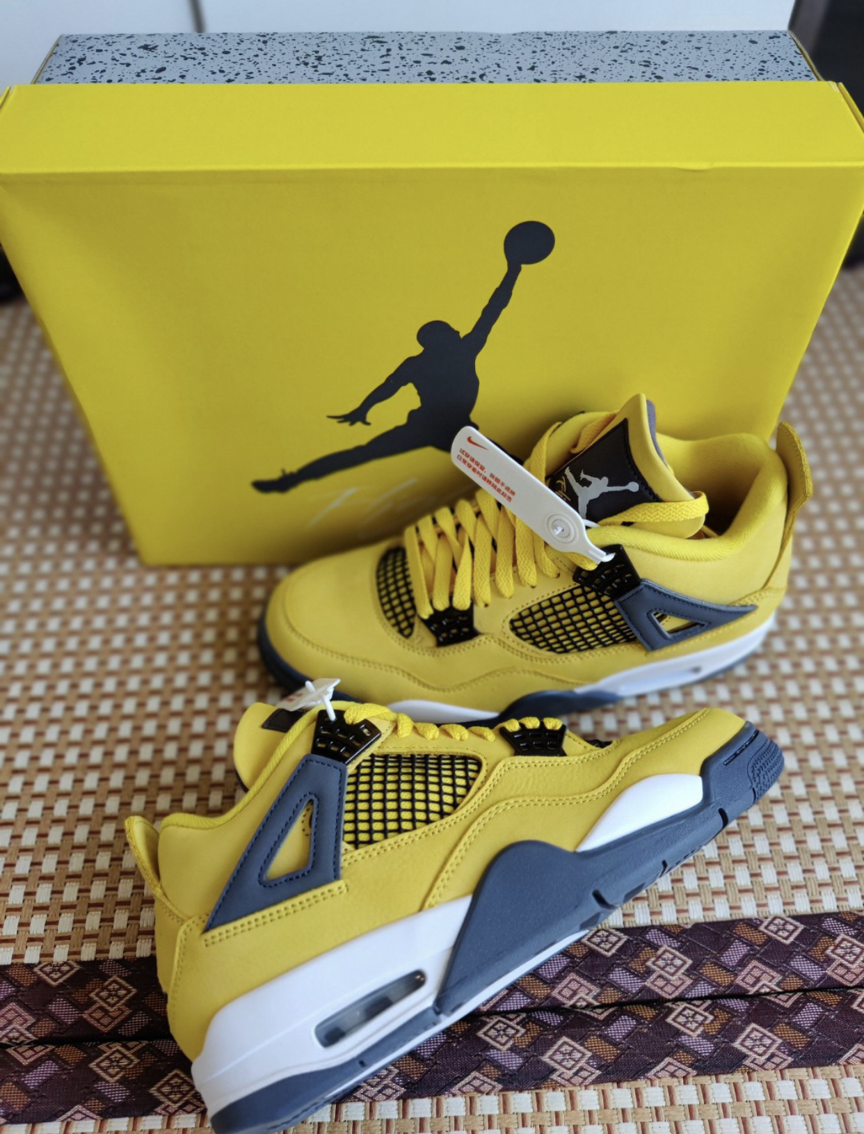 PK God Batch Air Jordan 4 Lightning CT8527-700  review F*** 01