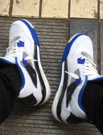 PK God Batch Air Jordan 4 Retro Motorsports 308497-117 review E*** 00