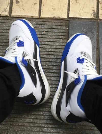 PK God Batch Air Jordan 4 Retro Motorsports 308497-117 review E*** 00