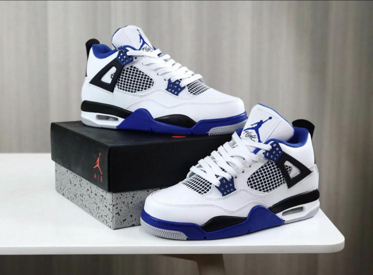 PK God Batch Air Jordan 4 Retro Motorsports 308497-117 review D*** 02