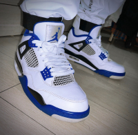 PK God Batch Air Jordan 4 Retro Motorsports 308497-117 review 1