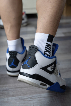 PK God Batch Air Jordan 4 Retro Motorsports 308497-117 review L*** 03