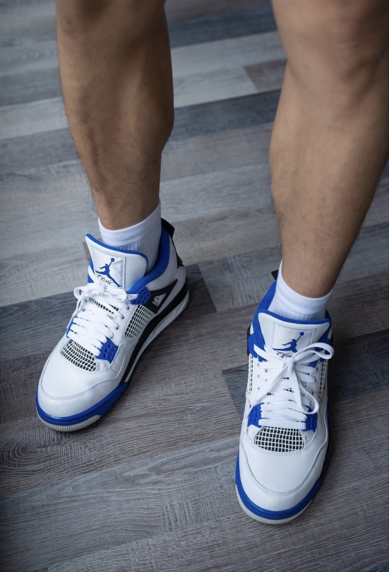 PK God Batch Air Jordan 4 Retro Motorsports 308497-117 review L*** 03