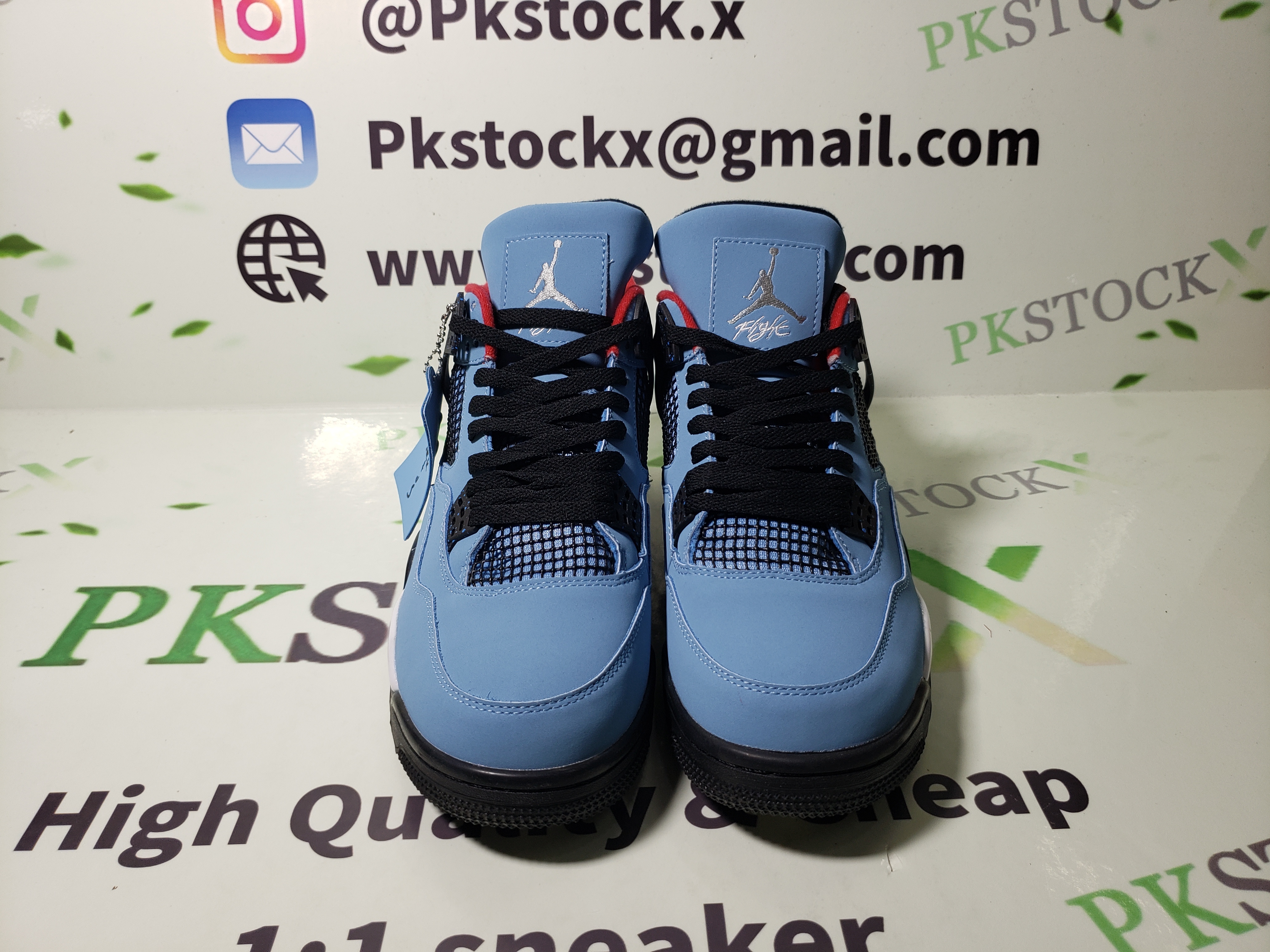 PK God Batch Air Jordan 4 Retro Travis Scott Cactus Jack 308497-406 review K*** 04