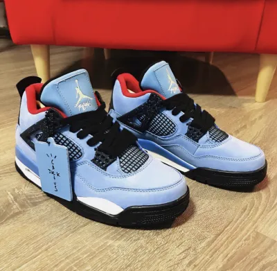 PK God Batch Air Jordan 4 Retro Travis Scott Cactus Jack 308497-406 review G*** 00