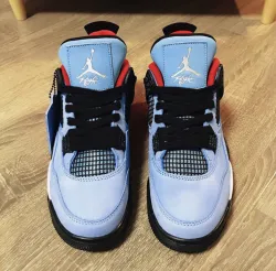 PK God Batch Air Jordan 4 Retro Travis Scott Cactus Jack 308497-406 review G*** 02