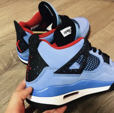 PK God Batch Air Jordan 4 Retro Travis Scott Cactus Jack 308497-406 review G*** 02